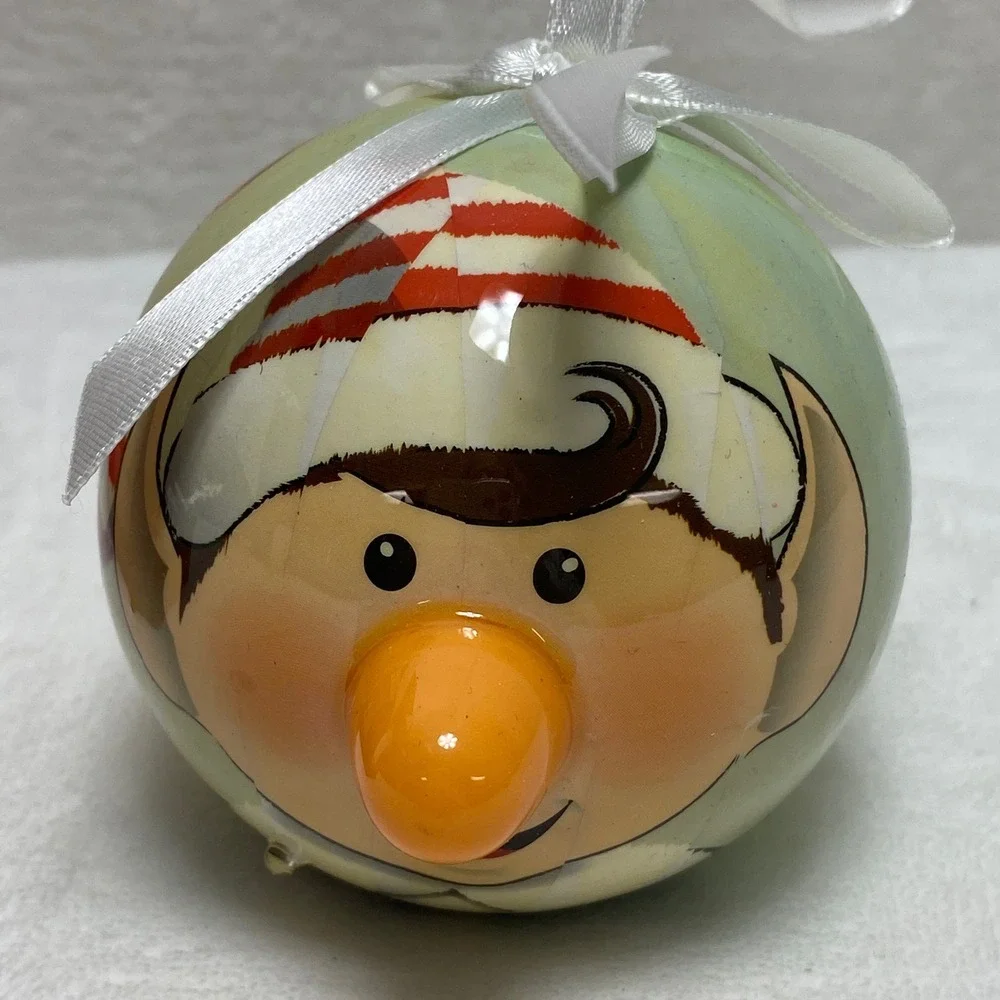 Twinkling‎ Treasures Blinking Elf Christmas Ornament Lighted Festive Holiday